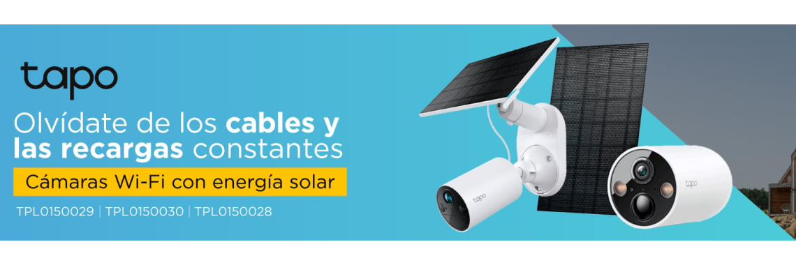 Energia solar para camaras