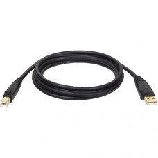 Cable USB 2.0 de Alta Velocidad A/B M/M de 4.57 m [15 pies] - 1 x Tipo A Macho - 1 x Tipo B Macho USB - Dorado