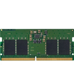 Módulo RAM Kingston para Portátil - 8GB - DDR5-5600/PC5-44800 DDR5 SDRAM - 5600MHz Single-rank Memoria - CL46 - 1.10V - No-ECC - Sin búfer - 262-pin - SODIMM - Toda la vida útil Garantía Módulo RAM Kingston para Portátil - 8GB - DDR5-5600/PC5-44800 DDR5 SDRAM - 5600MHz Single-rank Memoria - CL46 - 1.10V - No-ECC - Sin búfer - 262-pin - SODIMM - Toda la vida útil Garantía