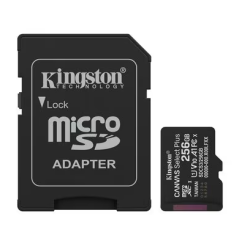 MEMORIA KINGSTON 256GB CANVAS SELECT PLUS GEN3 150R , MICSDXC
