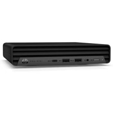 HP ProMini400 G9 Desktop PC Intel Core i5-12500T (2.00 GHz, up to 4.40 GHz, 6 cores - 12th Generation), Windows® 11 Pro, 512GB M.2 PCIe NVMe 2280 SSD, 8GB 3200MHz DDR4 SODIMM, Wi-Fi and Bluetooth® 5.3, Garantia 1 año, Teclado y Mouse USB