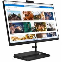 Computador Todo en Uno Lenovo IdeaCentre 3 24IAP7 F0GH01DULD - Intel Celeron 7305 - 8GB - 256GB SSD - 60.5cm (23.8") Full HD - De Escritorio - Negro - Intel Chip - 1920 x 1080 - Windows 11 Home - Español Teclado - IEEE 802.11ax - 90W