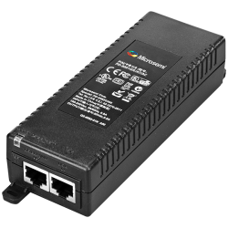 Inyector PoE Microsemi, PD-9001GR/AT/AC, 802.3at de 1 puerto y 30 W, sin cable de CA