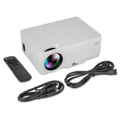 QIAN PROYECTOR DE OFICINA SERIE QXP, RESOL 1280X720 LCD, 200 LUMENES ANSI, CONTRASTE 200:1, CONEXIÓN BT, WIFI, HDMI, USB, AV, AUX MOD QXP-ETHRX