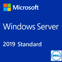 Dell WINDOWS SERVER 2019 STANDARD, OEM-ROK DVD ROM- licencia para 16 Cores - Usuarios Ilimitados, Requiere CALs, licencia 2 Máquinas virtuales incluidas con Hiper-V - Drivers para cualquier servidor DELL -  Versión Perpetua que no puede ser transferida