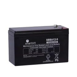 SMARTBITT BATERIA SBBA12-9, 12V/9AH, 12 VOLTS 9 AMPERES, SELLADA LIBRE DE MANTENIMIENTO, TECNOLOGIA VRLA