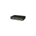 Switch PoE / No administrable / 4 Puertos PoE fast ethernet / 1 Puerto fast ethernet / 802.3af&AT / Modo CCTV / PoE 60 Watts