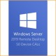 Clave de escritorio remoto de Windows Server 2019:...