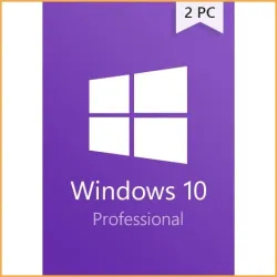 Clave de Windows 10 Professional - 2 PC