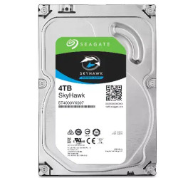 Disco Duro Interno 4TB 3.5" SATA 6Gb/s 5400RPM 256MB, 24x7, para DVR y NVR 1-16 bahías, 1-64 camaras HD, 3 Años de Garantía, SkyHawk™ Surveillance Seagate
