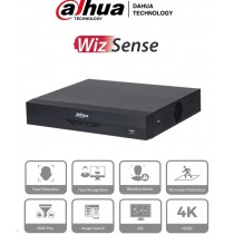 NVR de 16 Canales WizSense/ H.265/ 200 Mbps/ 1 Ch de Reconocimiento Facial o 2 Canales de Protección Perimetral o 4 Canales de SMD/ 1 SATA de hasta 8 TB/ 1 VGA/ 1 HDMI/ Soporta Camaras Onvif