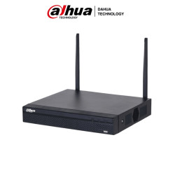 NVR WiFi de 4 Megapixeles/ 8 Canales IP/ H.265/ Salidas HDMI &VGA/ 1 Bahía de Disco Duro/ 1 E&S de Audio/ Onvif