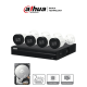 Kit IP de 4 Canales de 2MP/ NVR con 4 Puertos PoE/...